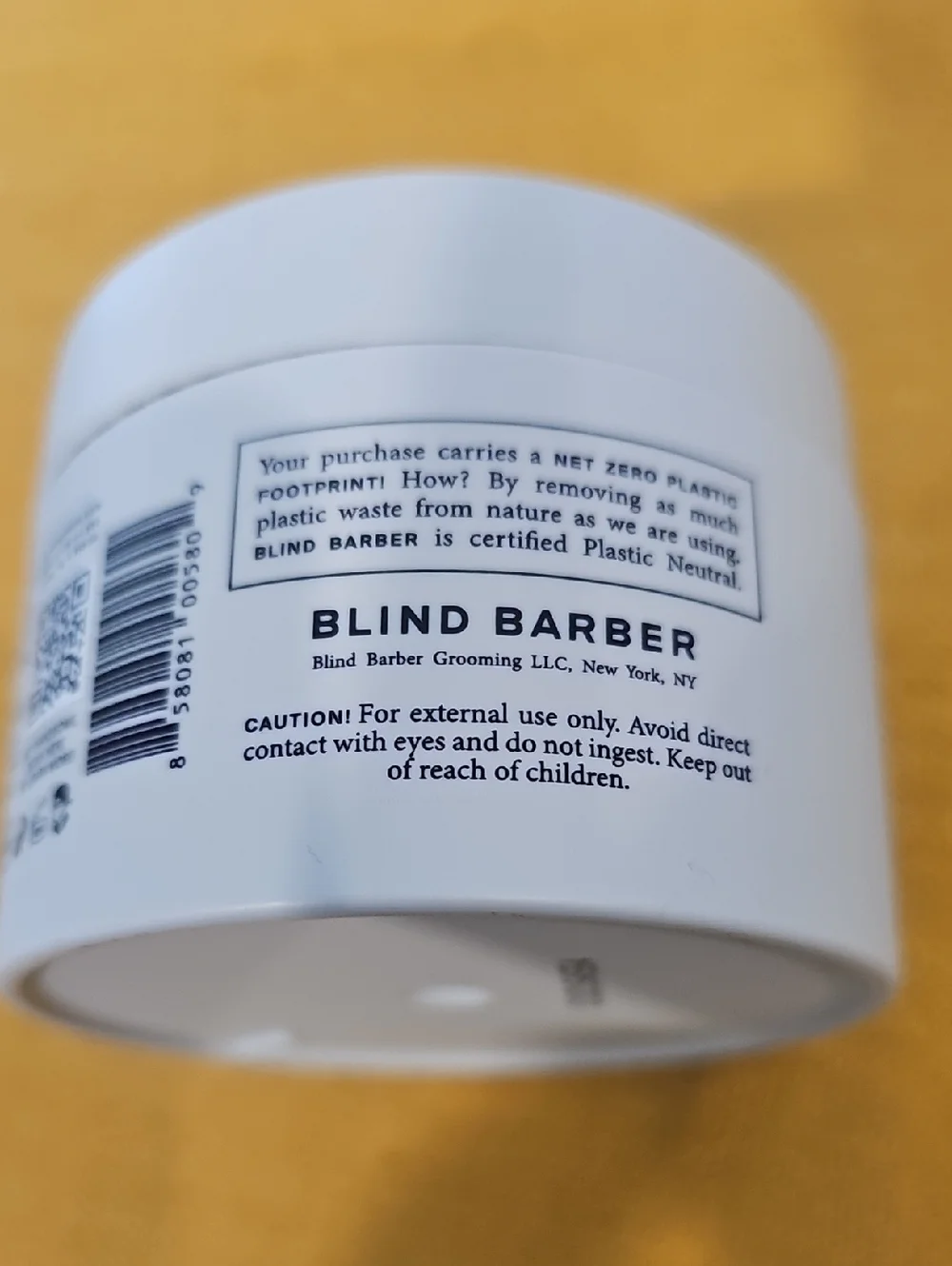 Blind barber AHA _refining Face Scrub With Bioactive Carbon 6oz NWOB